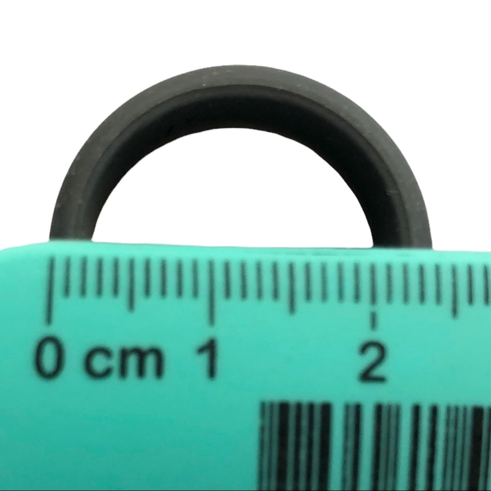NEW 3 Silicone Rings Wedding Bands Size 11 NEW Gray Silver Charcoal Roqaction - Picture 5 of 9